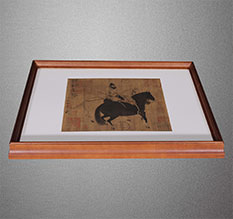 南乐书画装裱配框服务案例